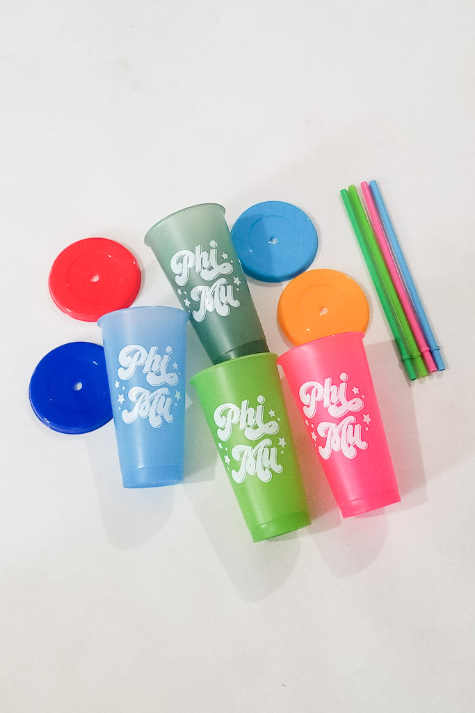 Color Changing Sorority Cup 4pk -