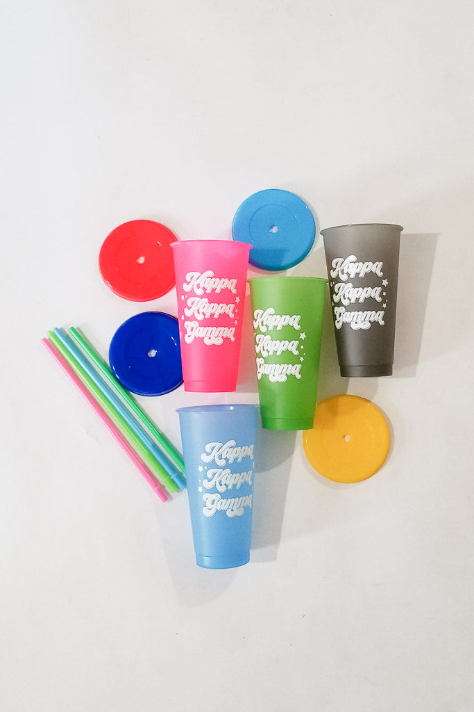 Color Changing Sorority Cup 4pk -