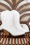 Getting Rowdy Cowgirl Boots- White