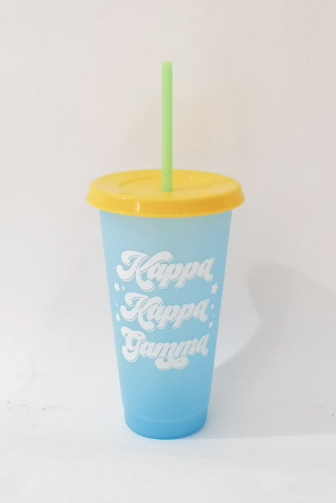 Color Changing Sorority Cup - Kappa Kappa Gamma