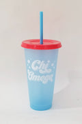 Color Changing Sorority Cup - Chi Omega