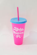 Color Changing Sorority Cup - Alpha Omicron Pi