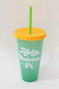 Color Changing Sorority Cup - Alpha Omicron Pi