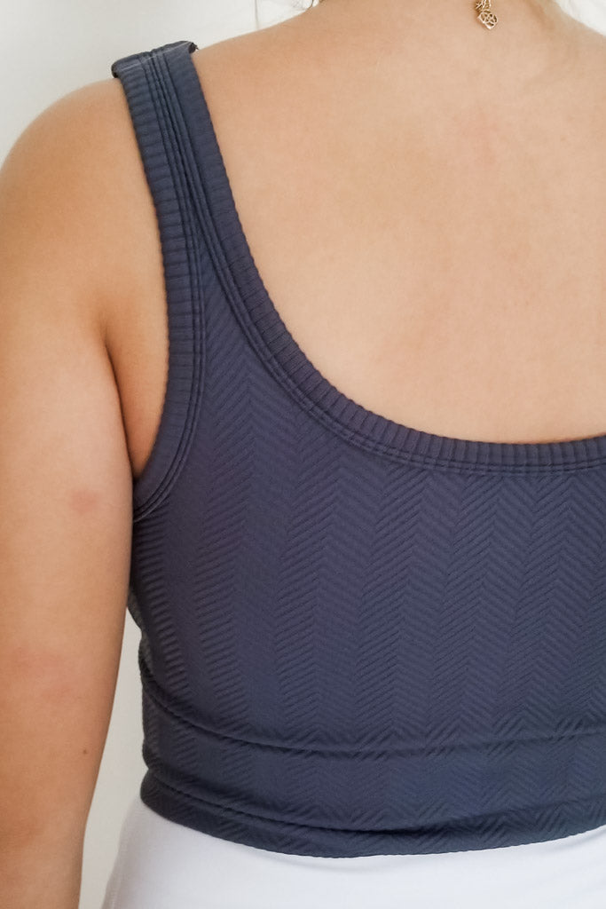 Lights Are On Cropped Tank