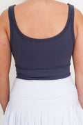Lights Are On Cropped Tank