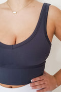 Lights Are On Cropped Tank