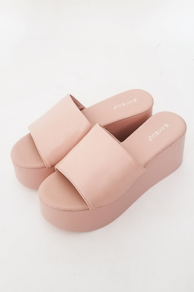 Rivera Daydream Platform Sandals - Blush