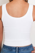 Break The Bank Cropped Tank- OS
