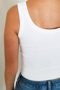 Break The Bank Cropped Tank- OS