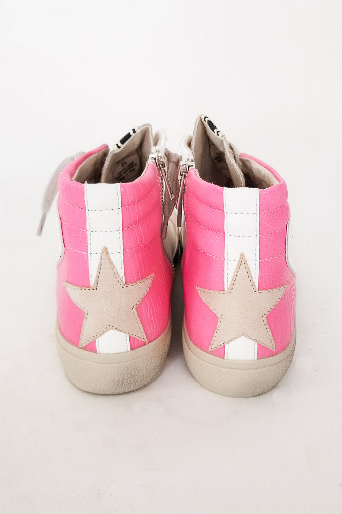 Rooney Sneakers- Pink Lizard
