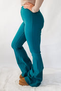 All The Views Flare Pants - Teal