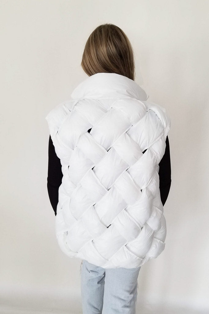 Miracle Puffer Vest- Ivory