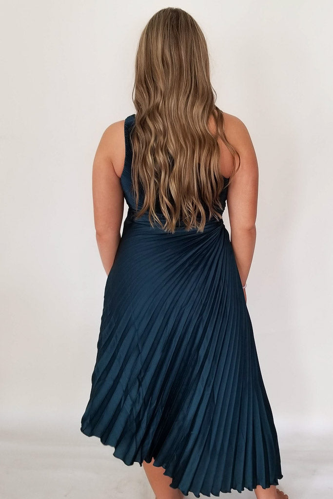 Lola Midi Dress- Teal