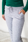 Jump To Conclusions Joggers - Heather Grey