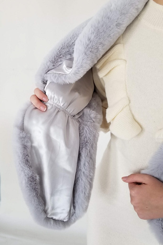 Cover Me Up Shawl- Grey