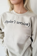 Taylor's Version Sweatshirt- Cream