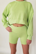 Sydney Biker Shorts- Lime