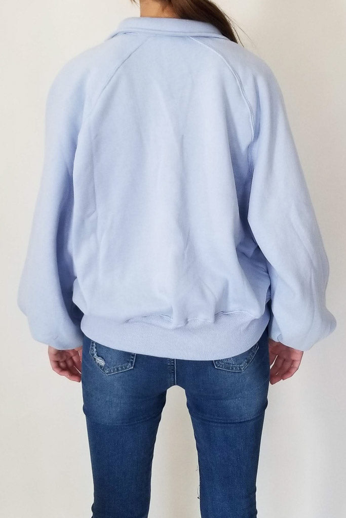 Danica Sweatshirt- Light Blue
