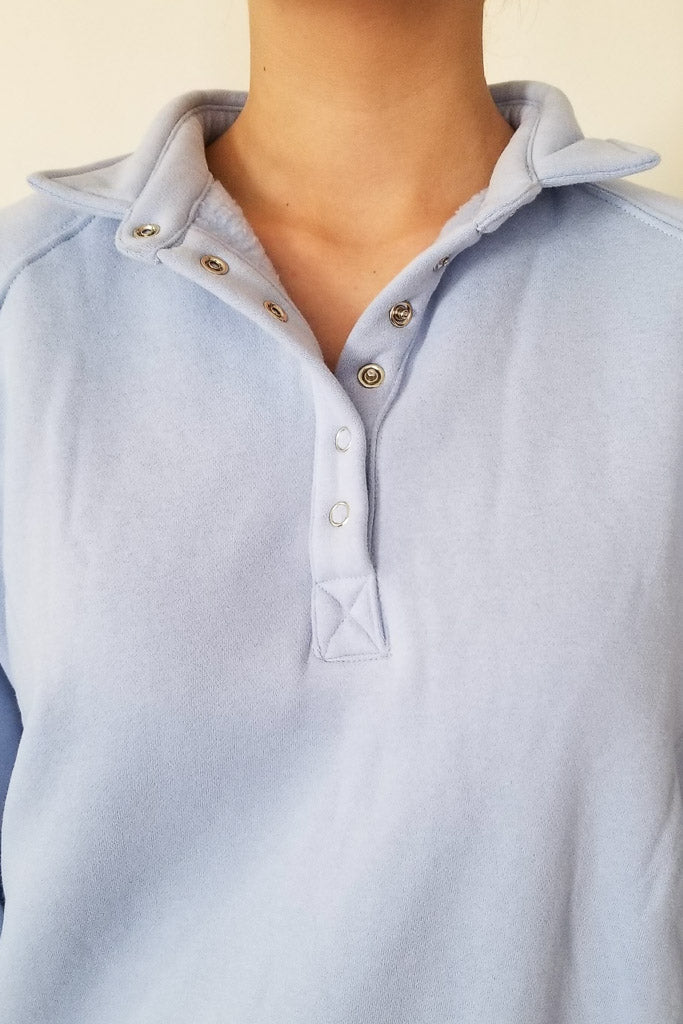 Danica Sweatshirt- Light Blue