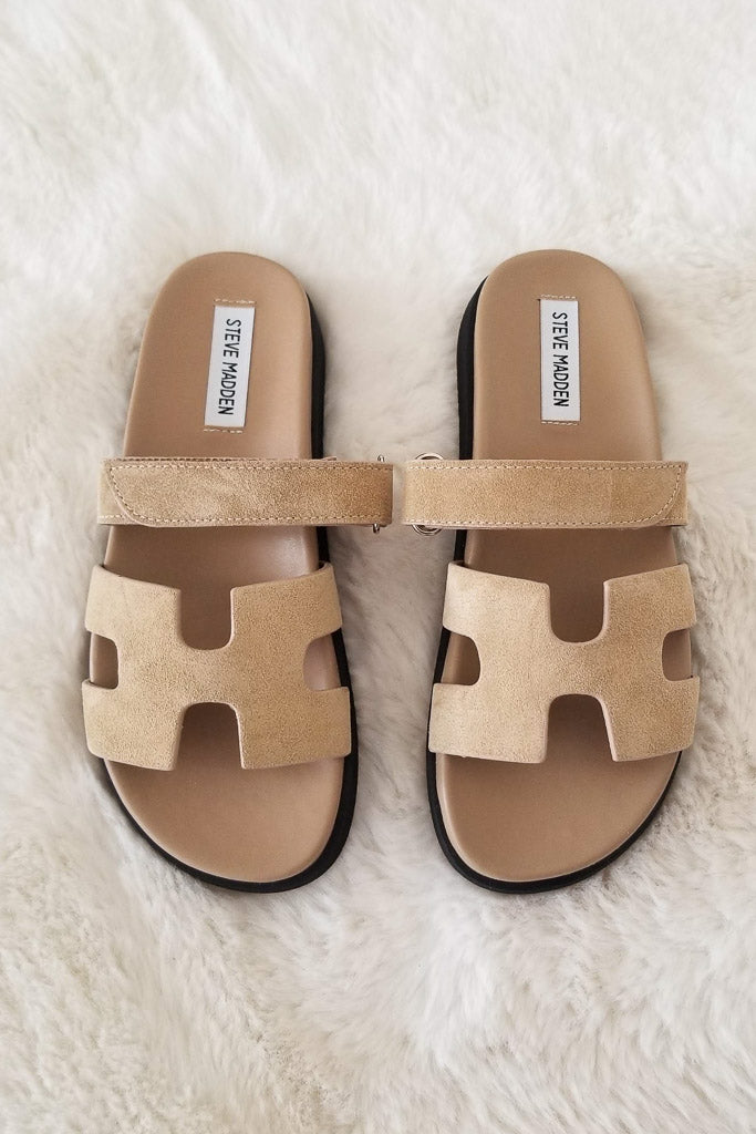Steve Madden Mayven Sandals- Taupe