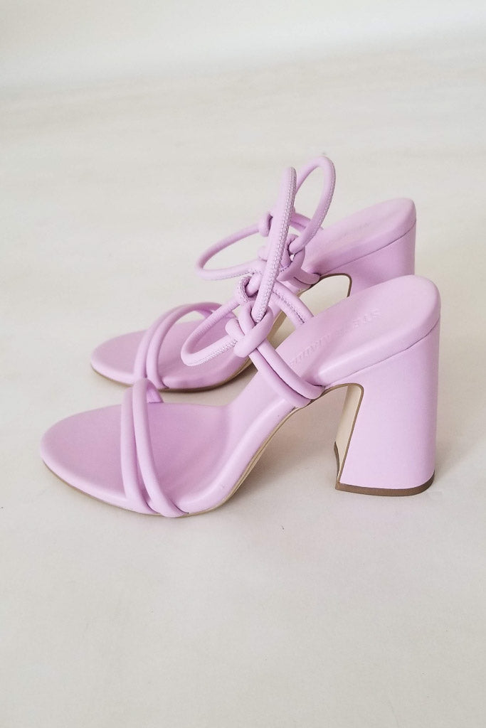 steve madden lilac satin square toe ankle strap dress sandals Amazon.com | Steve Madden Women's Harrlow Heeled Sandal, Lilac Leather, 9