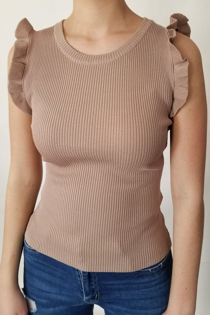 Harmony Top - Taupe