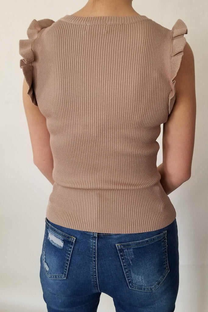 Harmony Top - Taupe