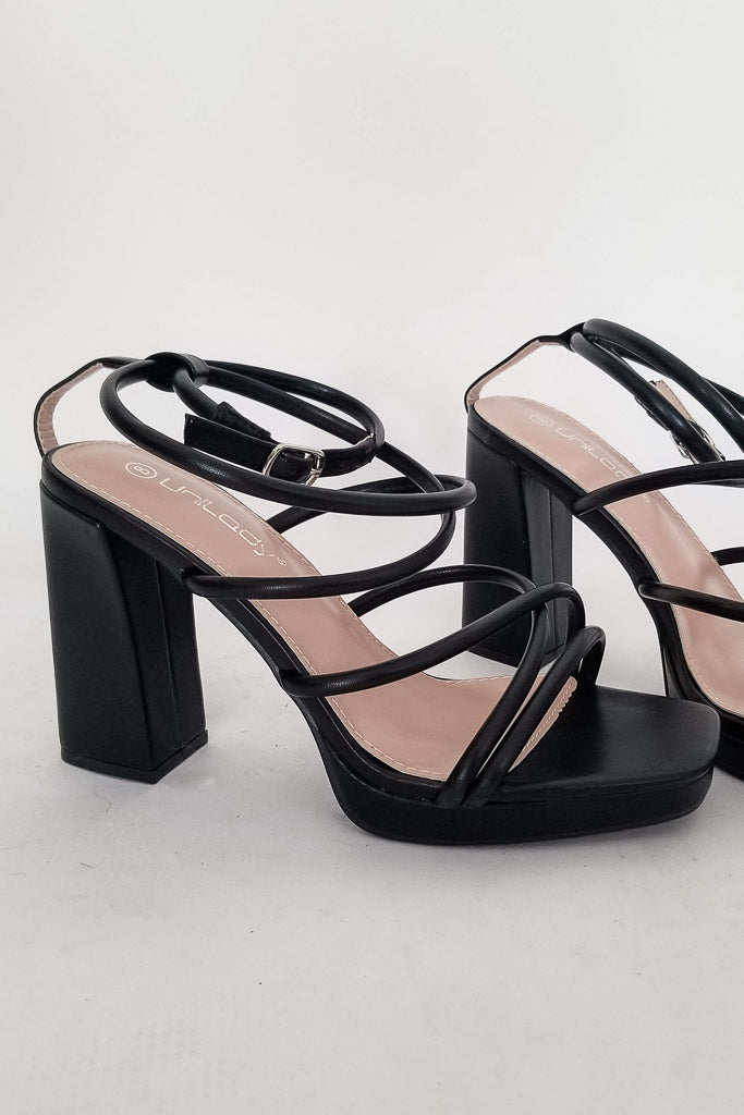 Mellow Platform Heels- Black