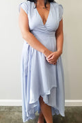 Arissa Midi Dress - Blue