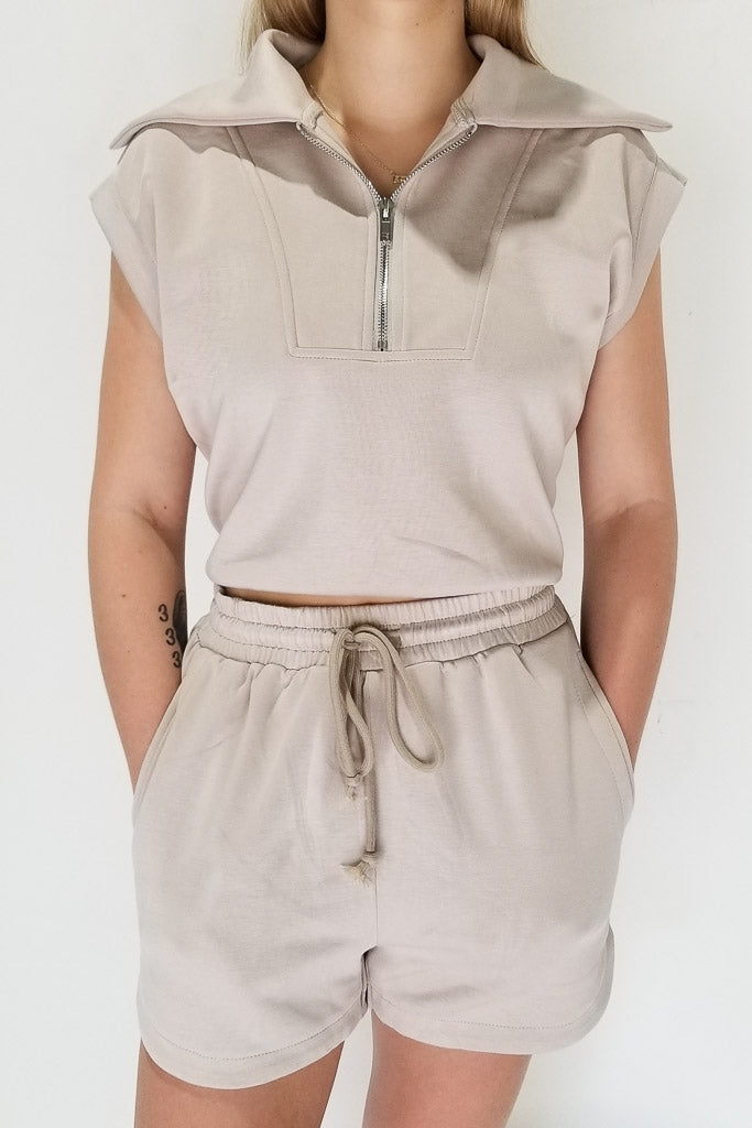 Blake Shorts- Stone