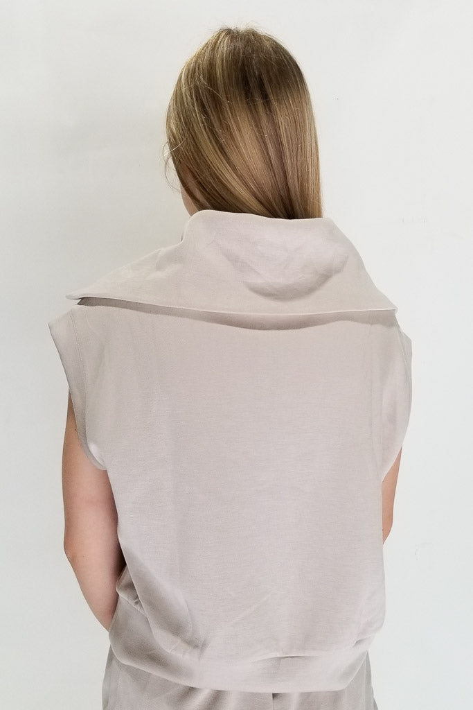 Blake Sweatshirt Top- Stone