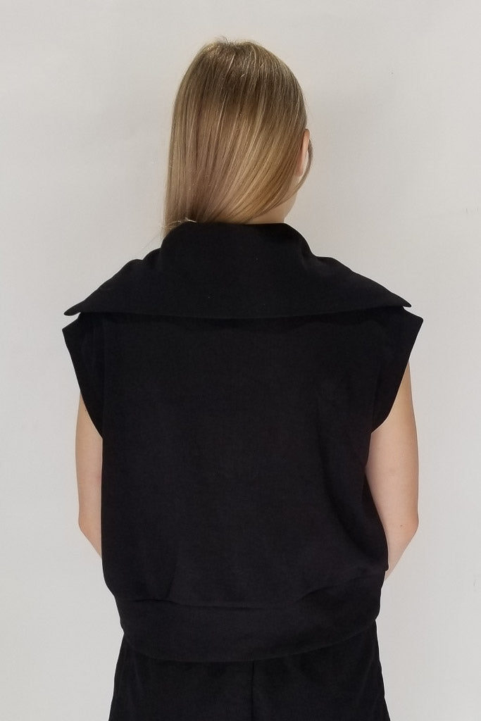 Blake Sweatshirt Top- Black