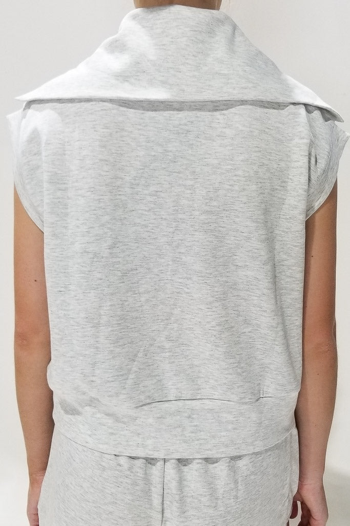 Blake Sweatshirt Top- Heather Grey