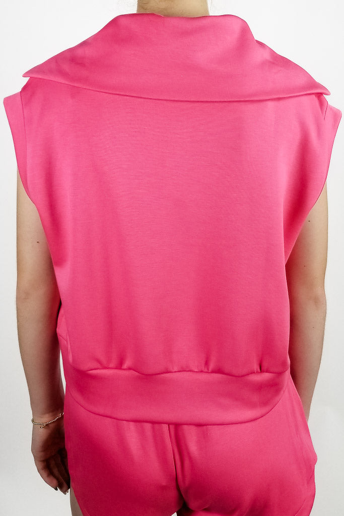 Blake Sweatshirt Top - Pink