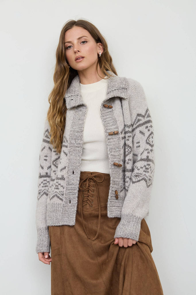 Good Measure Knit Cardigan - Light Taupe