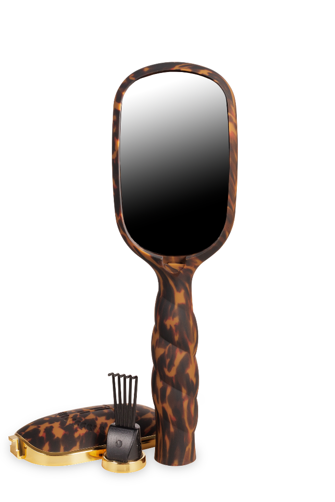 TELETIES  Detangler Hair Brush for Fine Hair - Tortoise