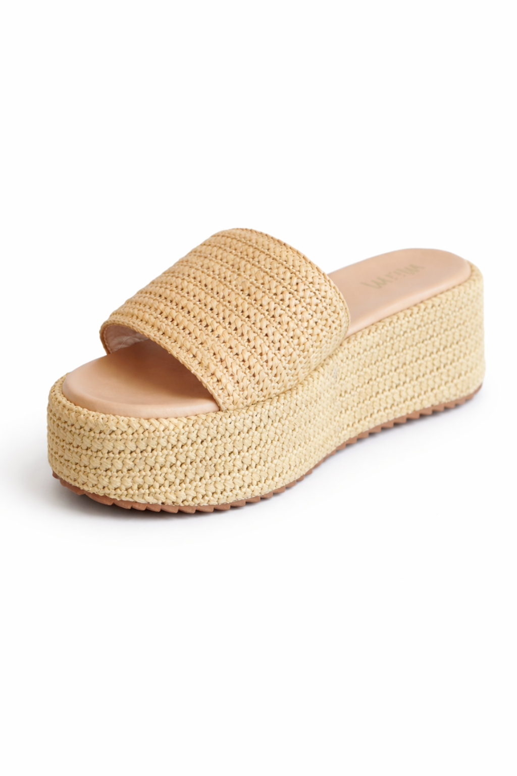 Claudia Heel - Natural Raffia