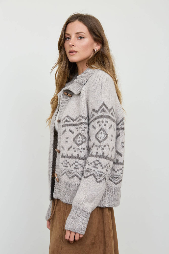 Good Measure Knit Cardigan - Light Taupe