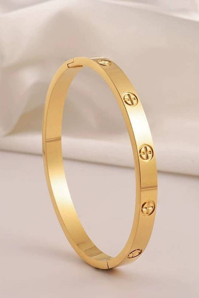 Keep Small Bangle - Gold