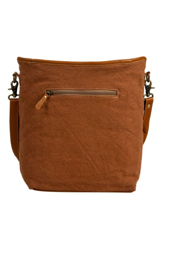 Myra Bag Dakota Plains Canvas Hair-on Bag