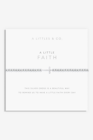 A Little &#039;Faith&#039; Bracelet- Silver