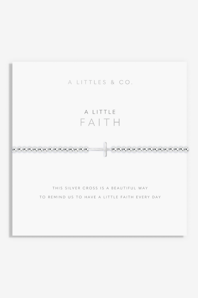 A Little &#039;Faith&#039; Bracelet- Silver