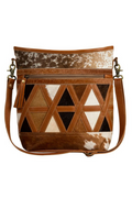 Myra Bag Dakota Plains Canvas Hair-on Bag
