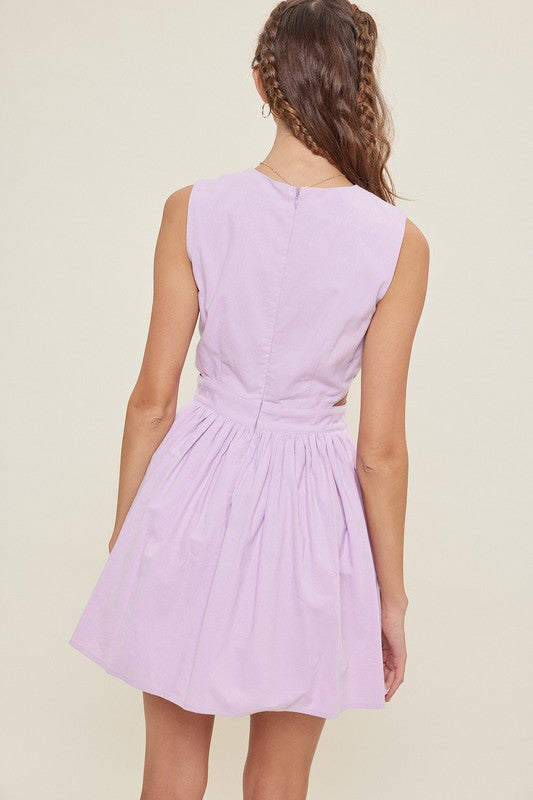 Sunny Isles Mini Dress - Lavender