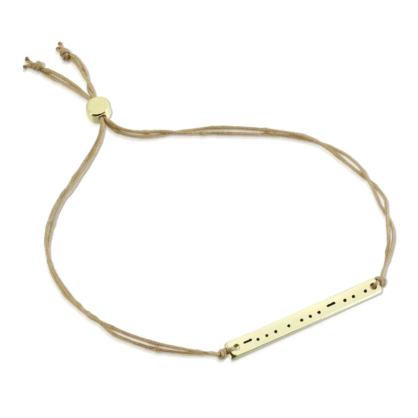 Morse Code Bracelet -