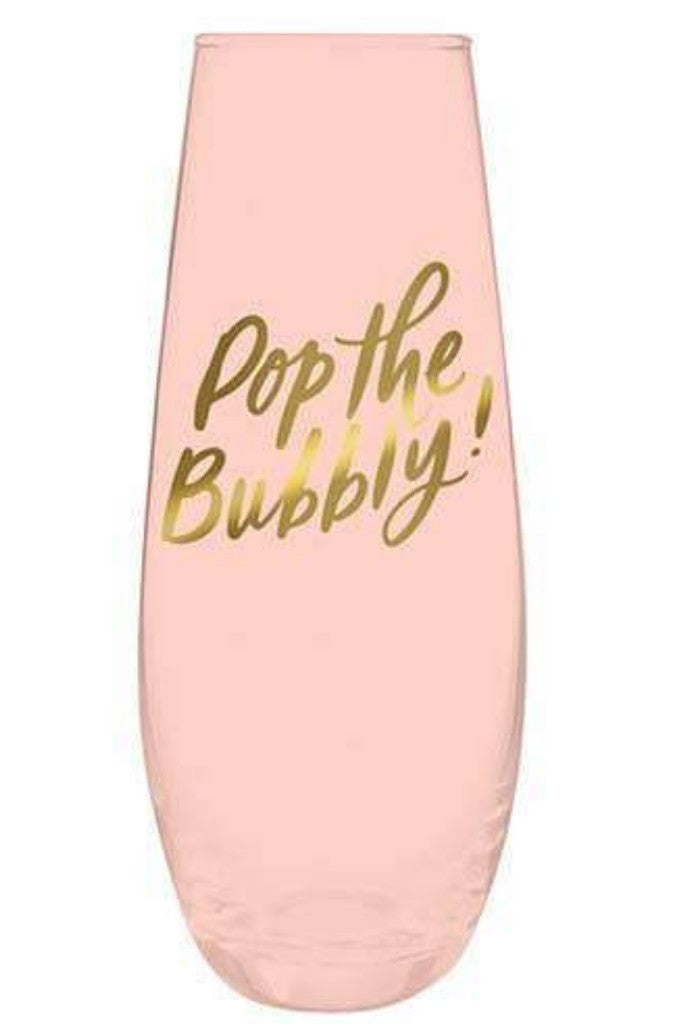 11.8oz Flute - Pop The Bubbly
