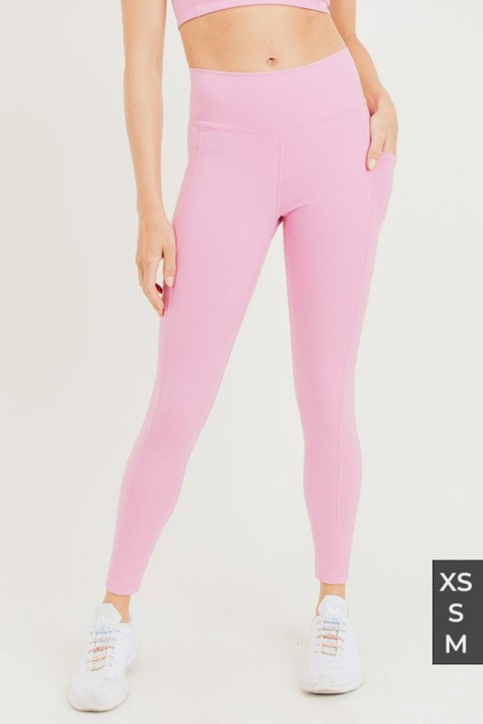 Another Love Leggings- Pink