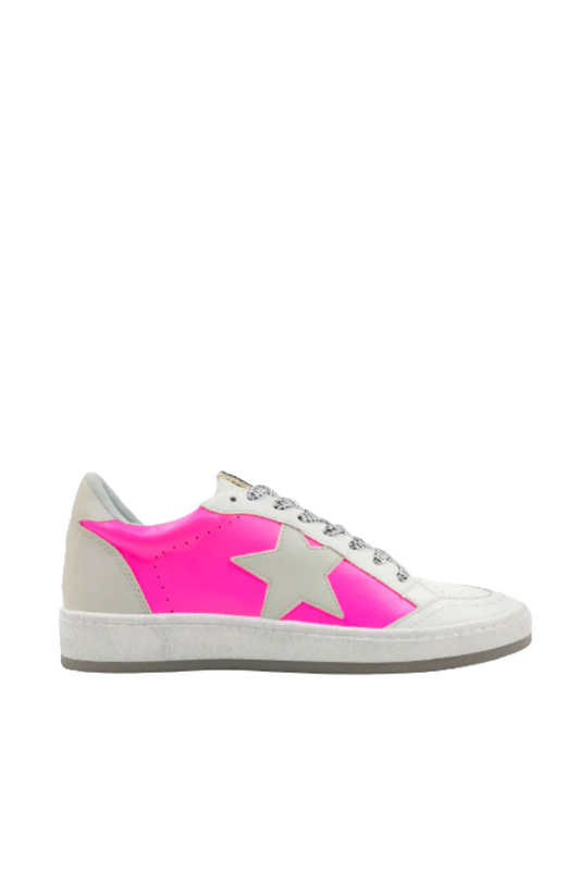 Paz Sneaker - Neon Pink