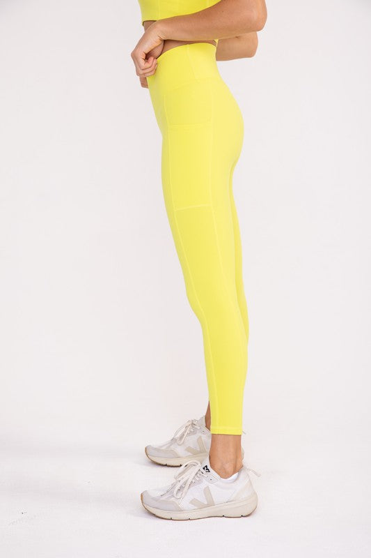 Another Love Leggings- Yellow