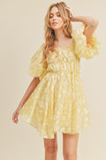 Suns Out Dress- Yellow